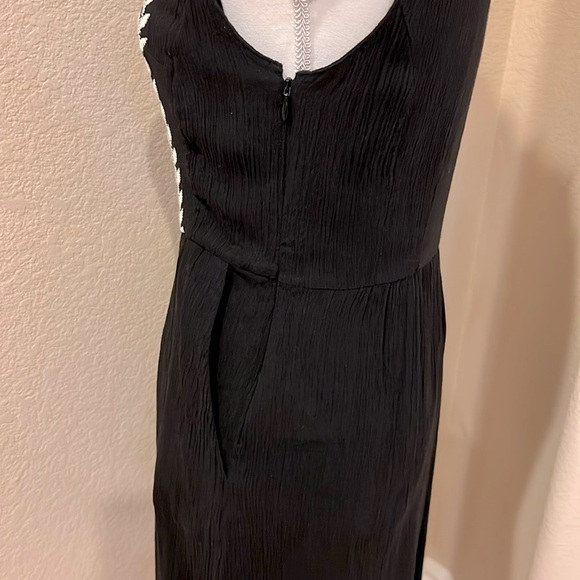 Lucky Brand Black Sleeveless Embroidered Dress - Picture 8 of 16